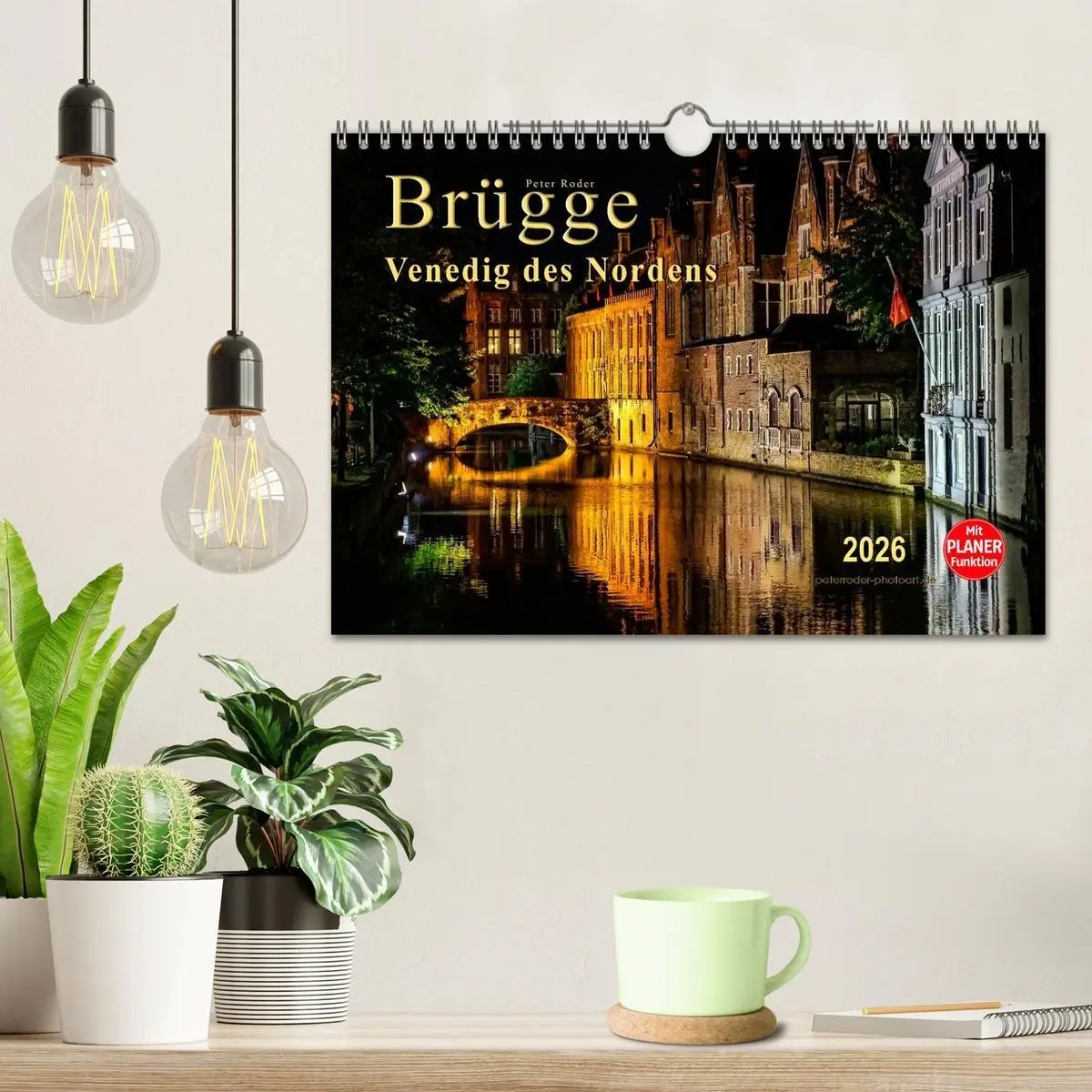 Bild: 9783457971918 | Brügge - Venedig des Nordens (Wandkalender 2026 DIN A4 quer),...