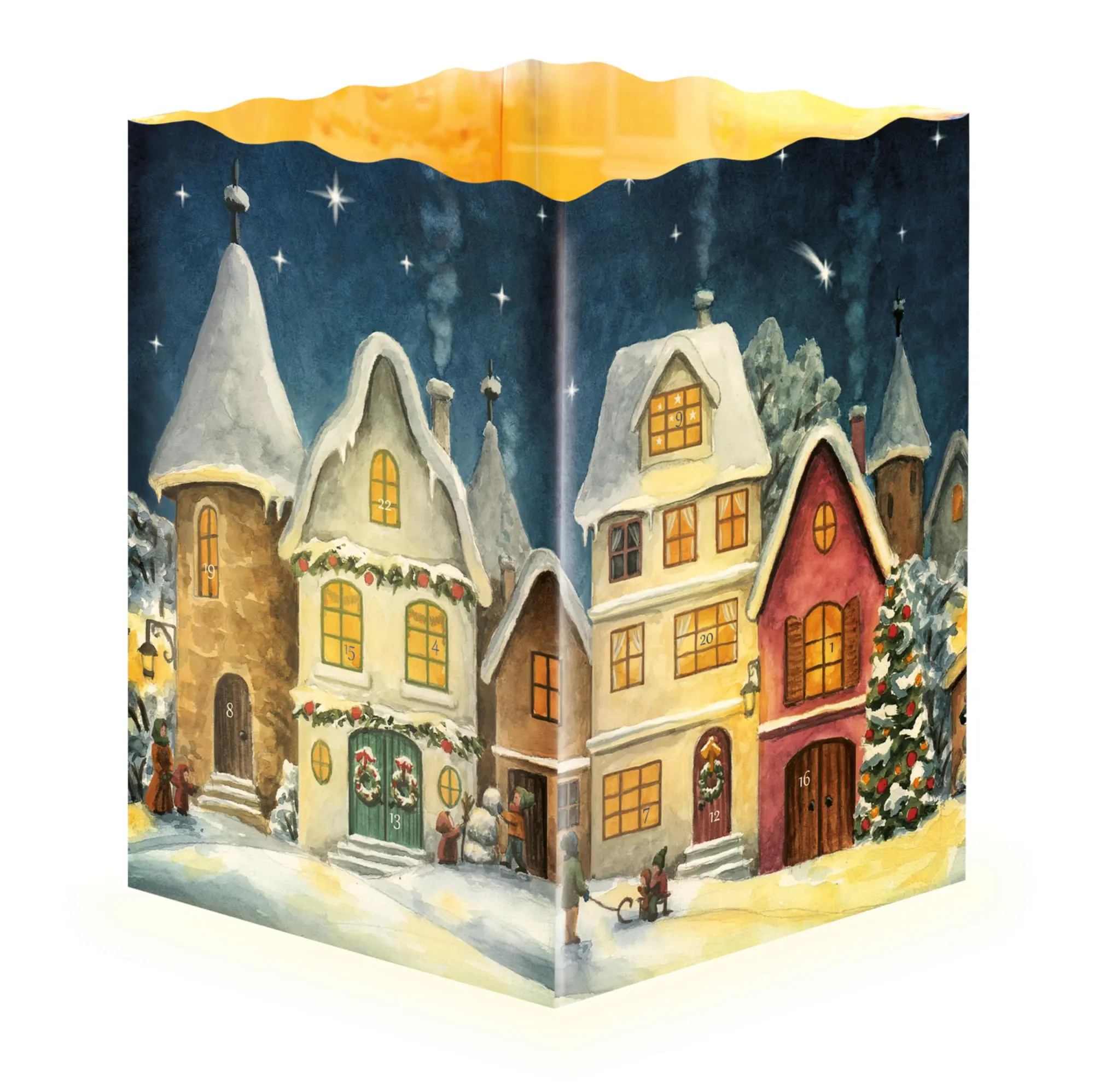 Cover: 9783731891918 | Adventskalender 'Lichterstadt' | Verlag Korsch | Kalender | 1 S.