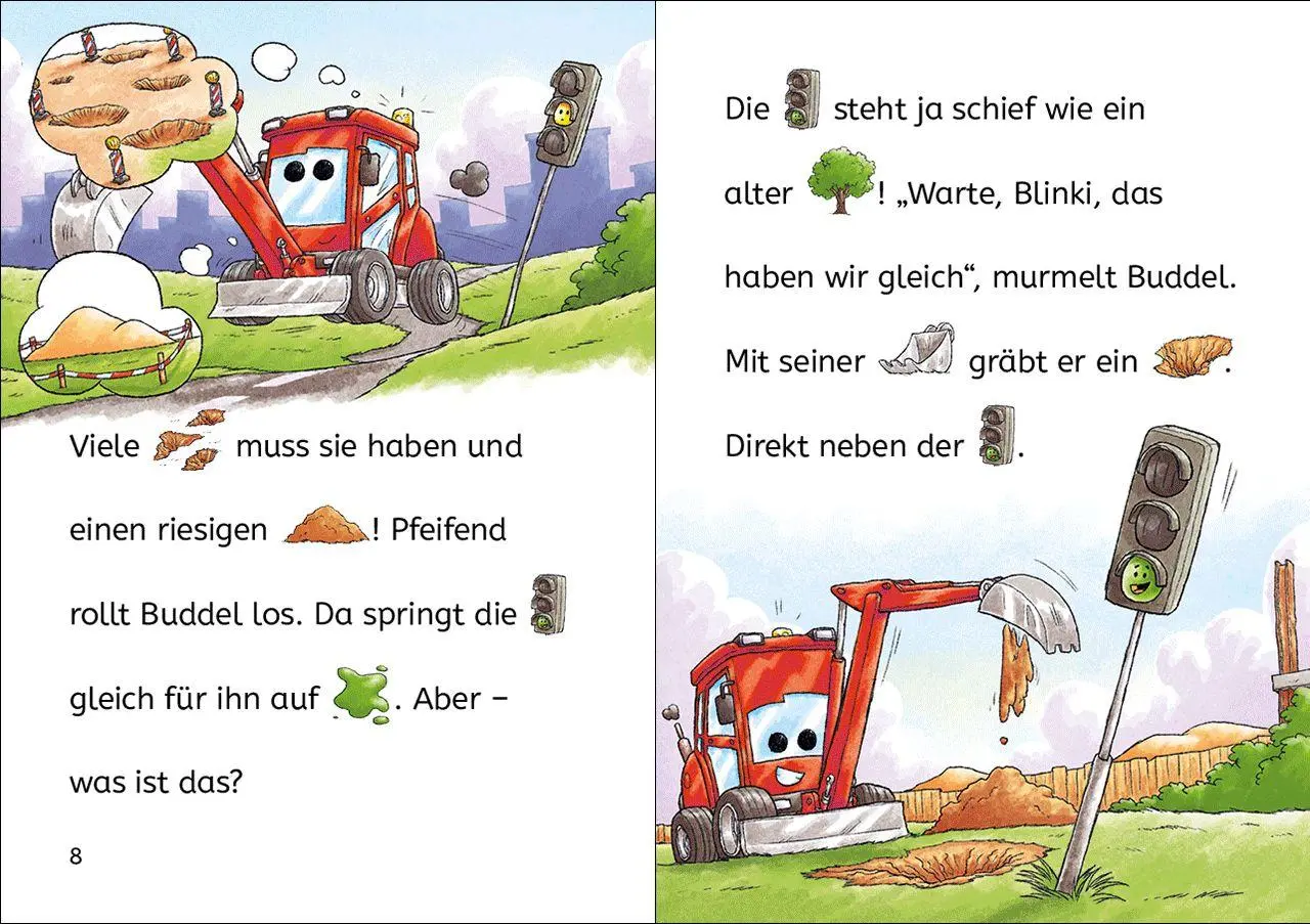 Bild: 9783743221918 | Bildermaus - Der kleine Bagger findet einen Schatz | Thilo | Buch