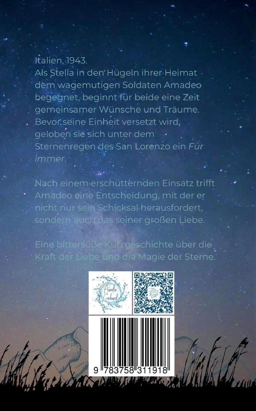 Rückseite: 9783758311918 | Sternenregen | Wie viele Sterne braucht das Glück? | Annelie Gerhard