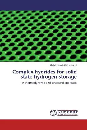 Cover: 9783848401918 | Complex hydrides for solid state hydrogen storage | Kharbachi | Buch