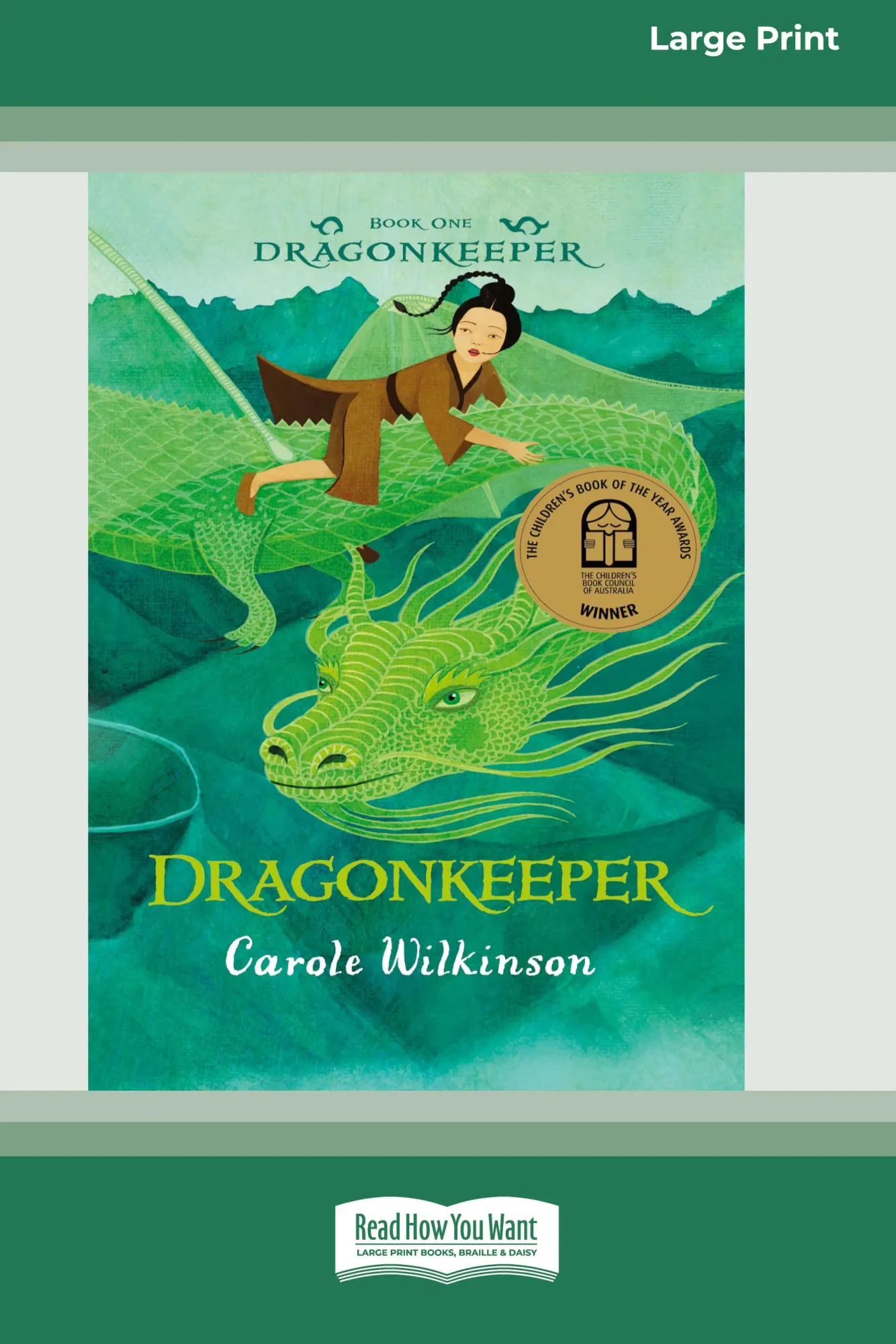 Cover: 9780369362018 | Dragonkeeper 1 | Dragonkeeper (16pt Large Print Edition) | Wilkinson