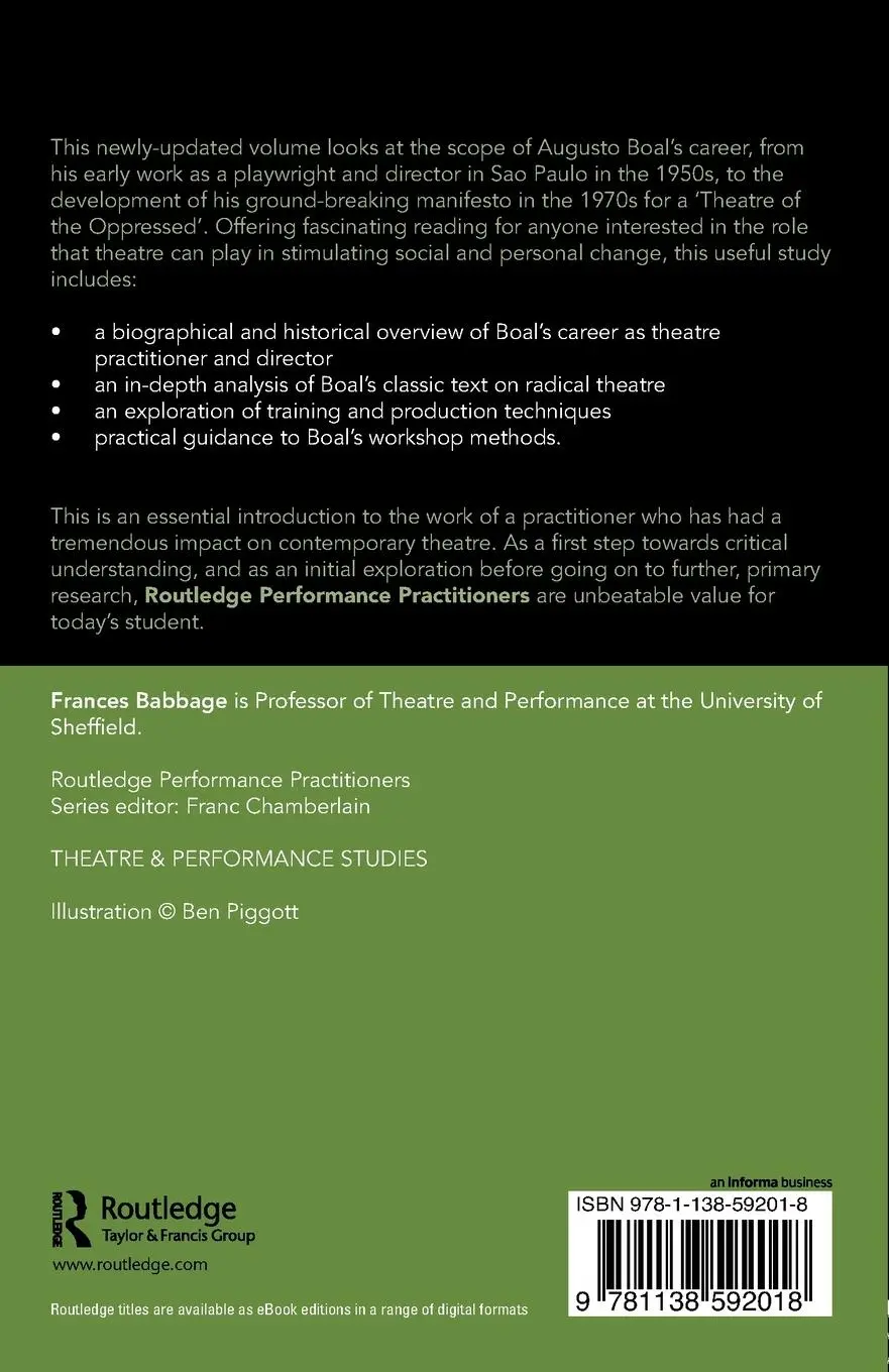 Rückseite: 9781138592018 | Augusto Boal | Frances Babbage | Taschenbuch | Englisch | 2018