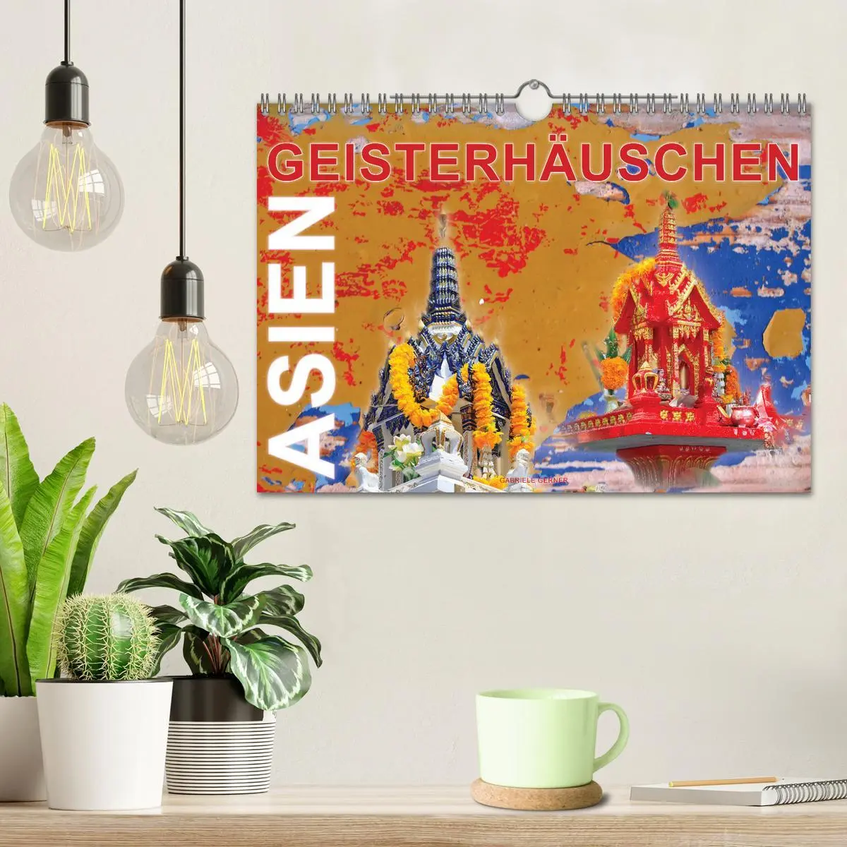 Bild: 9783457312018 | Asien Geisterhäuschen (Wandkalender 2026 DIN A4 quer), CALVENDO...