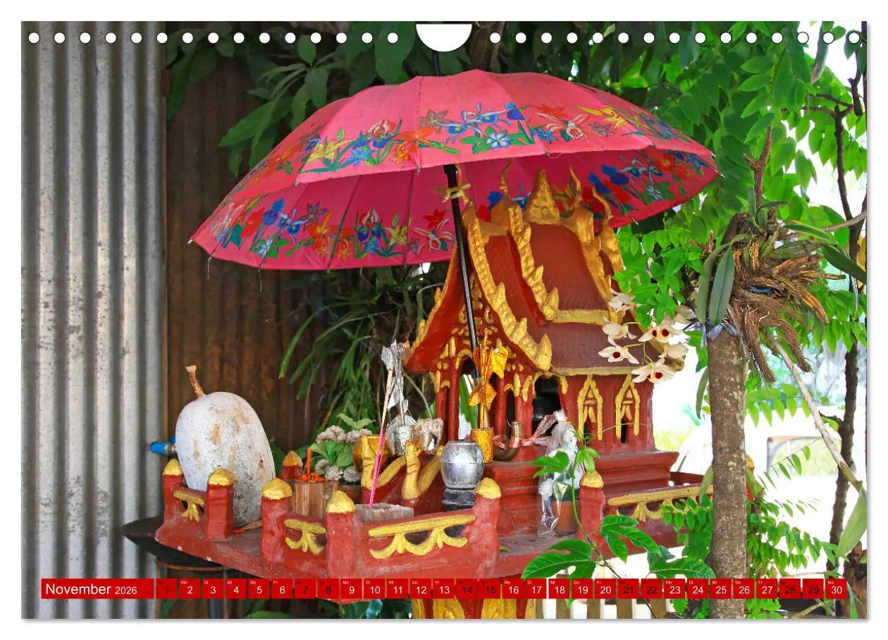 Bild: 9783457312018 | Asien Geisterhäuschen (Wandkalender 2026 DIN A4 quer), CALVENDO...