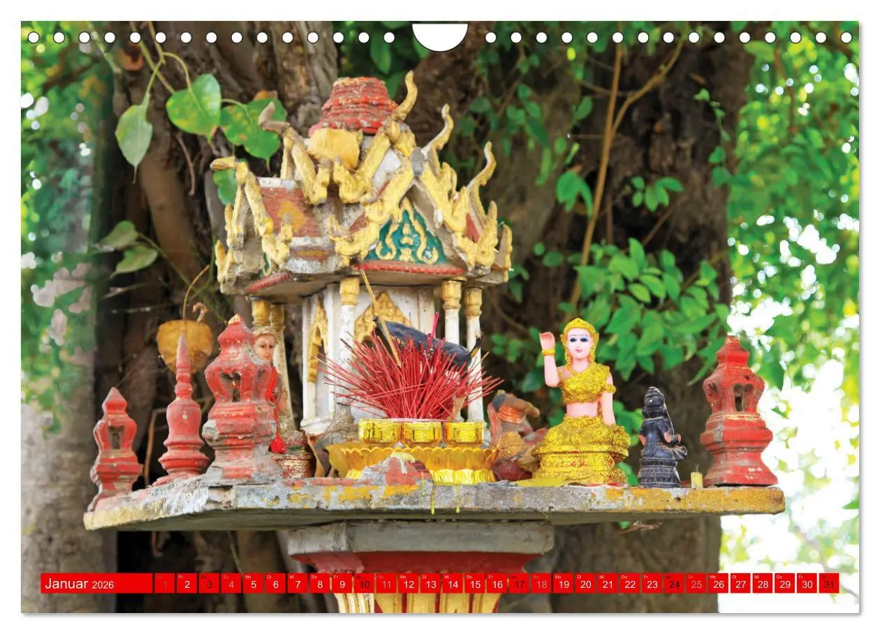 Bild: 9783457312018 | Asien Geisterhäuschen (Wandkalender 2026 DIN A4 quer), CALVENDO...