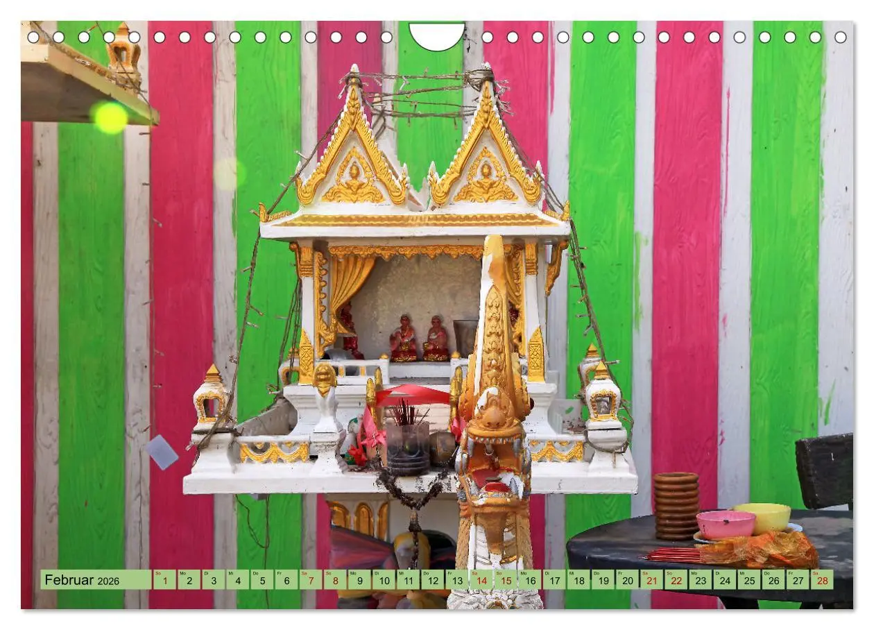 Bild: 9783457312018 | Asien Geisterhäuschen (Wandkalender 2026 DIN A4 quer), CALVENDO...