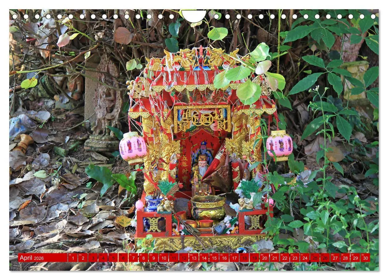 Bild: 9783457312018 | Asien Geisterhäuschen (Wandkalender 2026 DIN A4 quer), CALVENDO...