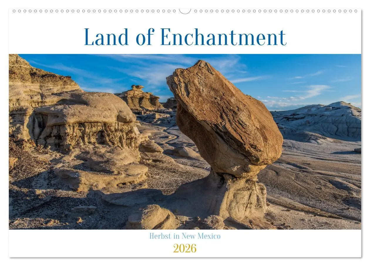Cover: 9783457552018 | Land of Enchantment - Herbst in New Mexico (Wandkalender 2026 DIN...