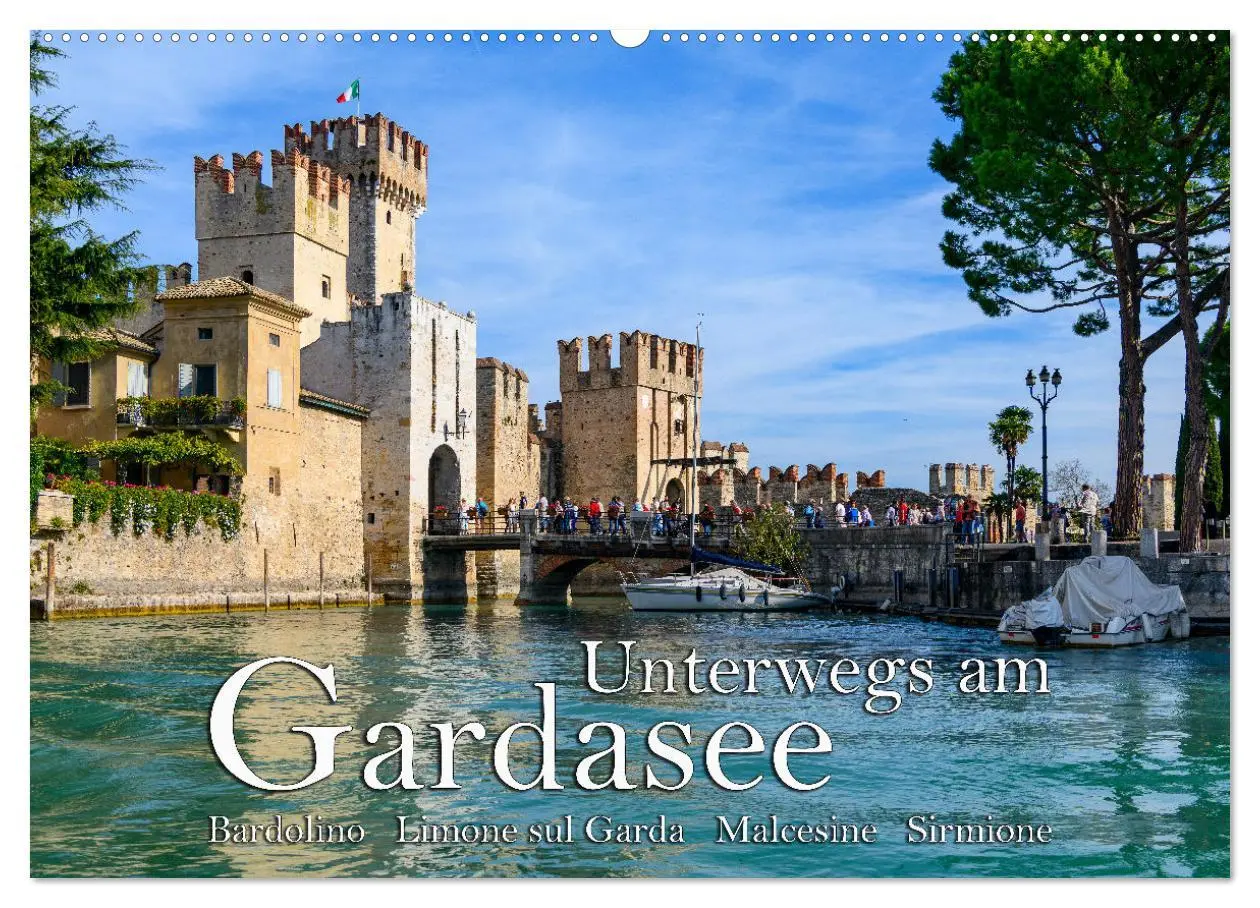 Cover: 9783457622018 | Unterwegs am Gardasee (Wandkalender 2026 DIN A2 quer), CALVENDO...