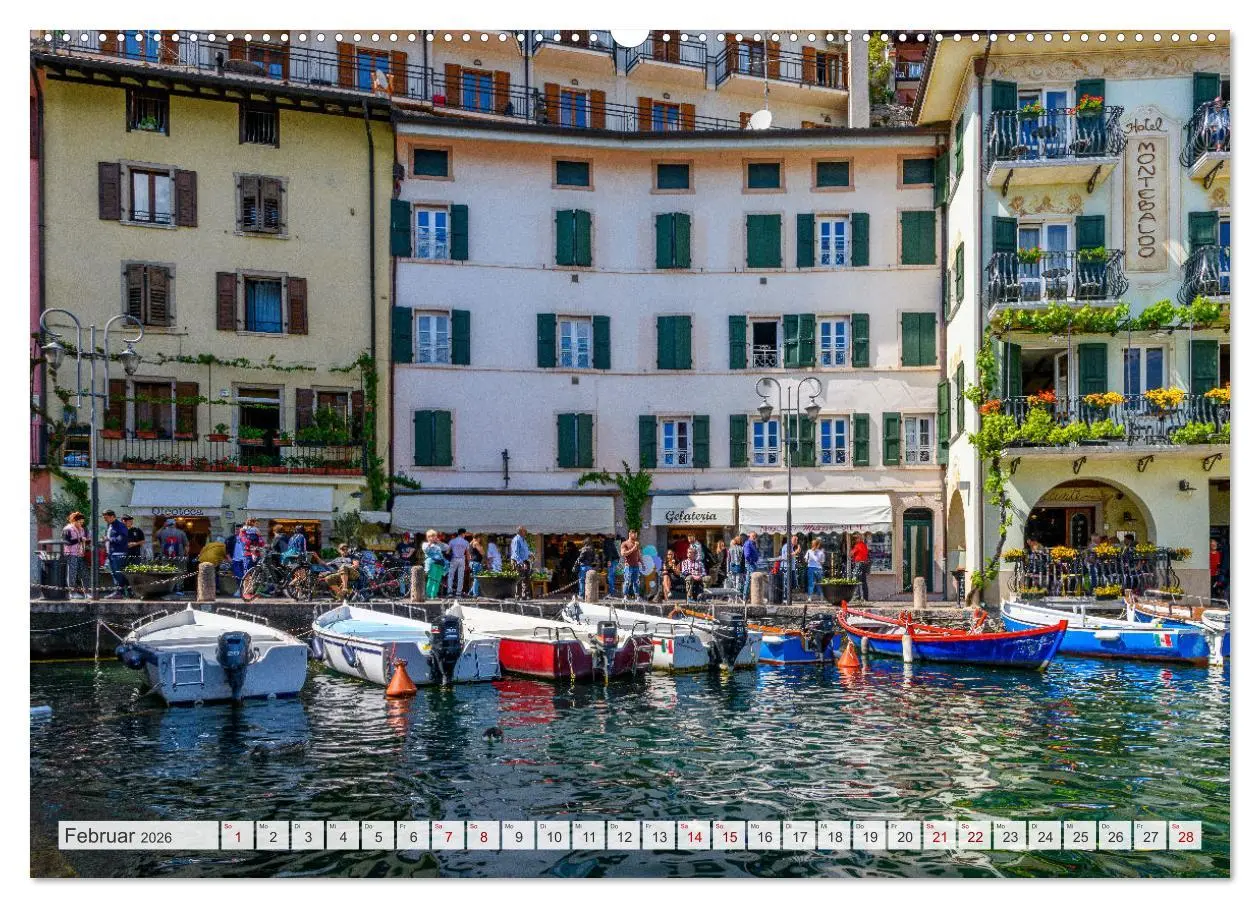 Bild: 9783457622018 | Unterwegs am Gardasee (Wandkalender 2026 DIN A2 quer), CALVENDO...