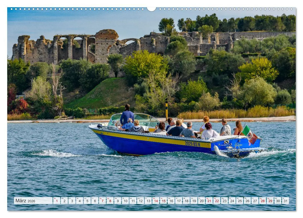 Bild: 9783457622018 | Unterwegs am Gardasee (Wandkalender 2026 DIN A2 quer), CALVENDO...