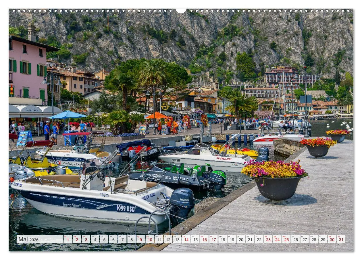 Bild: 9783457622018 | Unterwegs am Gardasee (Wandkalender 2026 DIN A2 quer), CALVENDO...