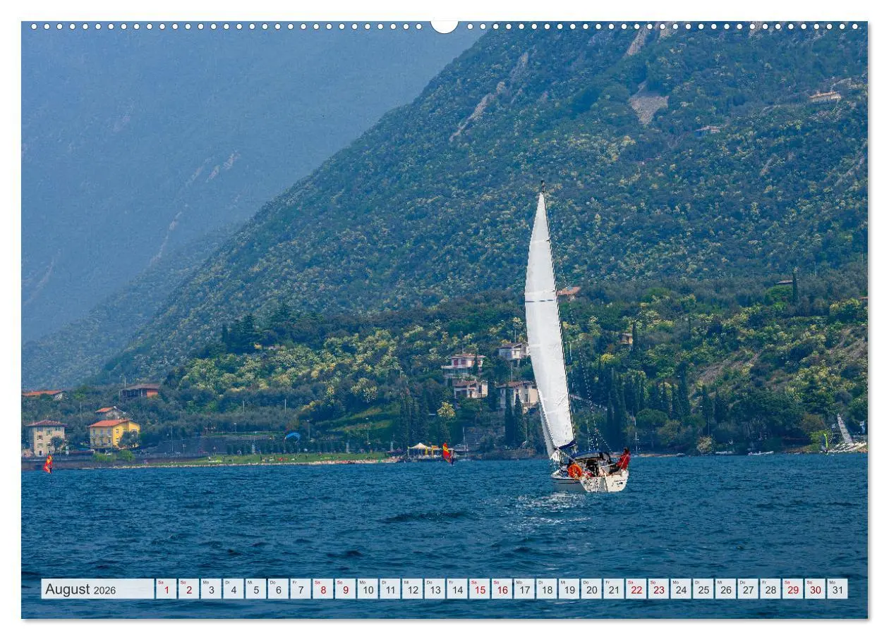 Bild: 9783457622018 | Unterwegs am Gardasee (Wandkalender 2026 DIN A2 quer), CALVENDO...