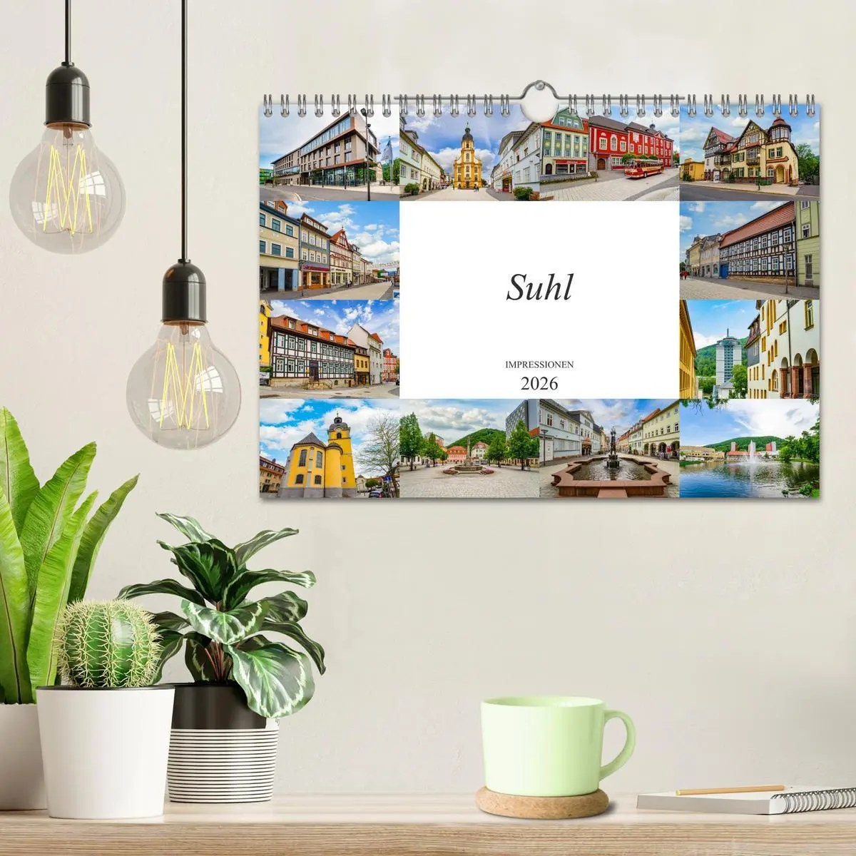 Bild: 9783457792018 | Suhl Impressionen (Wandkalender 2026 DIN A4 quer), CALVENDO...