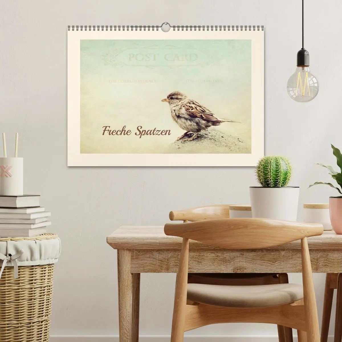 Bild: 9783516192018 | Freche Spatzen (Wandkalender 2026 DIN A3 quer), CALVENDO...