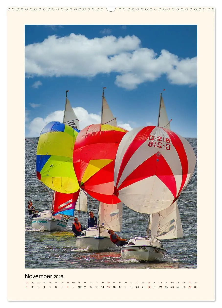 Bild: 9783516262018 | Spektakuläres Segeln (Wandkalender 2026 DIN A2 hoch), CALVENDO...