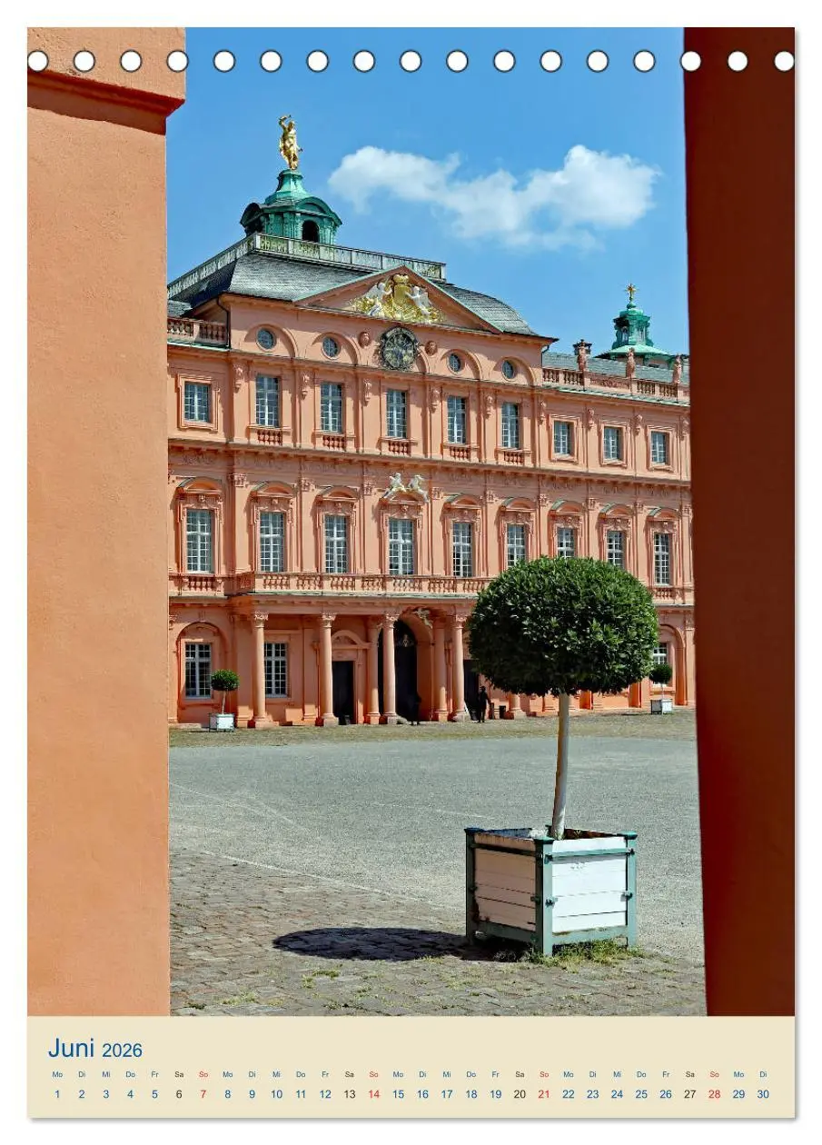 Bild: 9783516402018 | RASTATT (Tischkalender 2026 DIN A5 hoch), CALVENDO Monatskalender