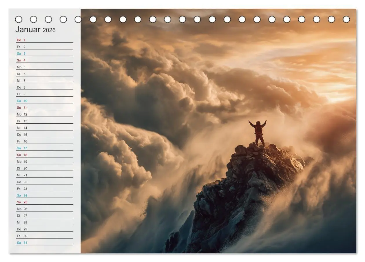 Bild: 9783516712018 | Freiheit spüren (Tischkalender 2026 DIN A5 quer), CALVENDO...