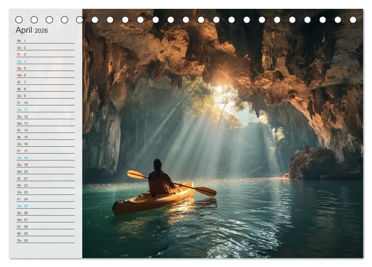 Bild: 9783516712018 | Freiheit spüren (Tischkalender 2026 DIN A5 quer), CALVENDO...