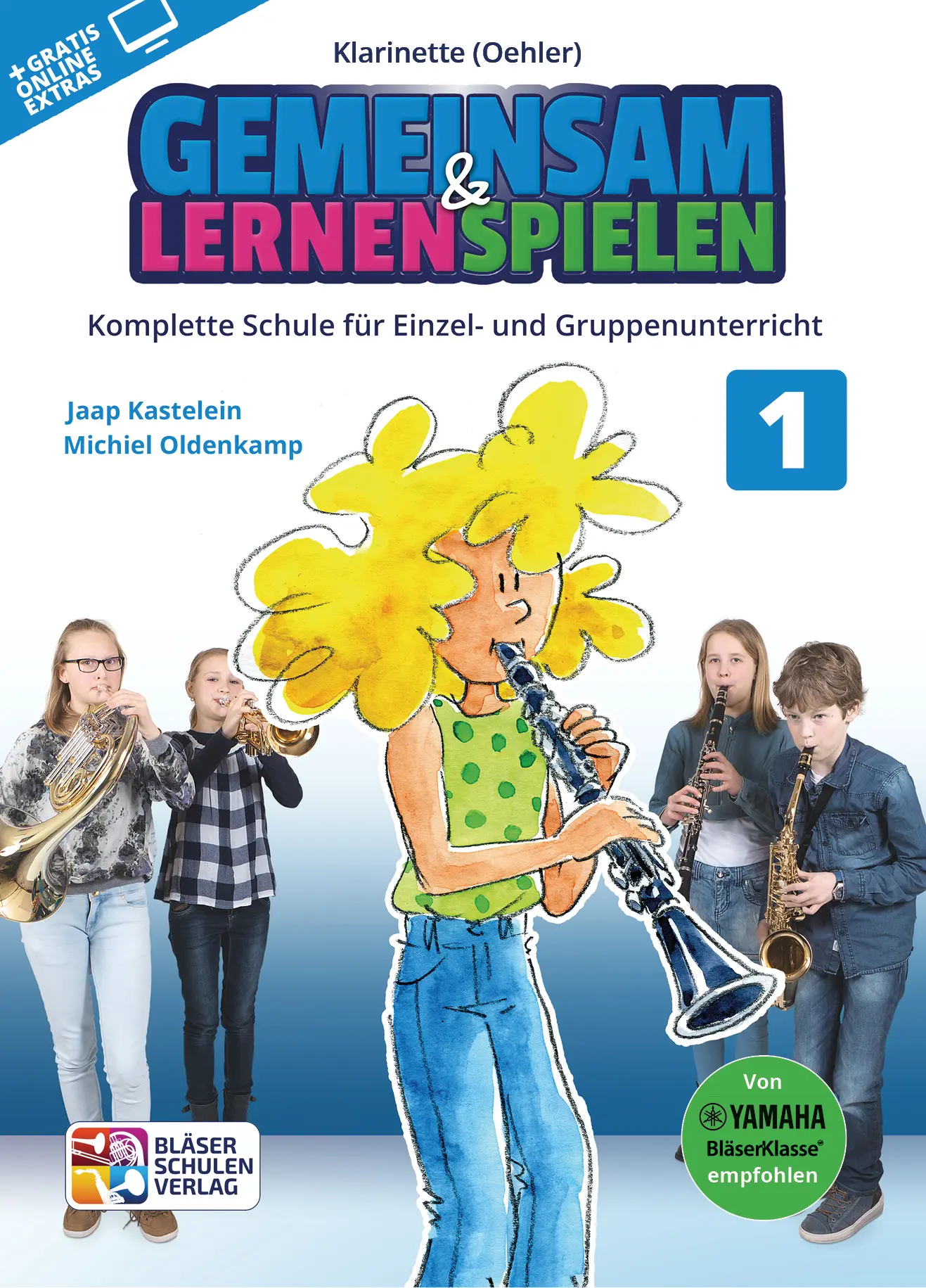 Cover: 9790700382018 | Gemeinsam Lernen &amp; Spielen 1 Klarinette Oehler | Michiel Oldenkamp