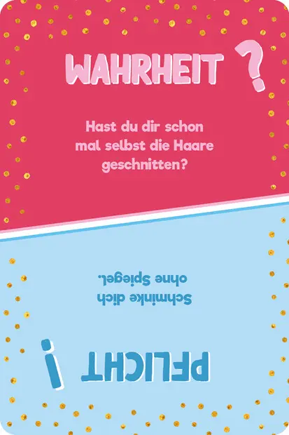 Bild: 4260478342118 | Kartenspiel: Wahrheit oder Pflicht - Girls Only! | Spiel | 64 S.