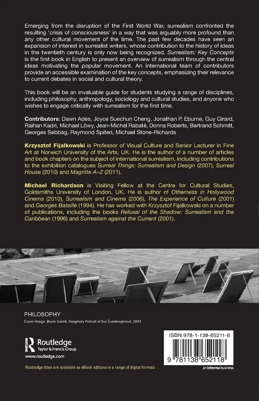 Rückseite: 9781138652118 | Surrealism | Key Concepts | Krzysztof Fijalkowski (u. a.) | Buch