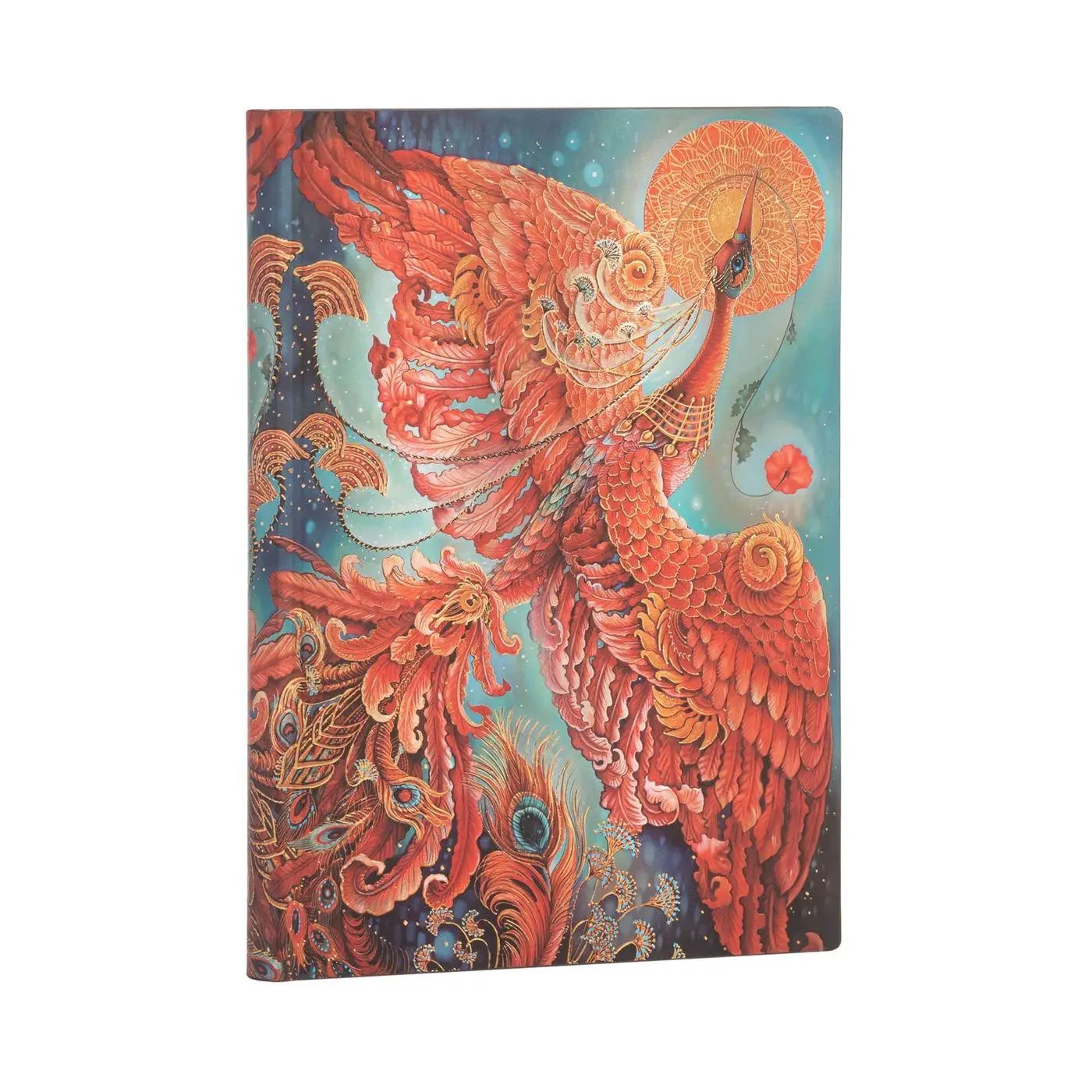 Cover: 9781439782118 | Firebird (Birds of Happiness) Midi Lined Journal | Paperblanks | Buch