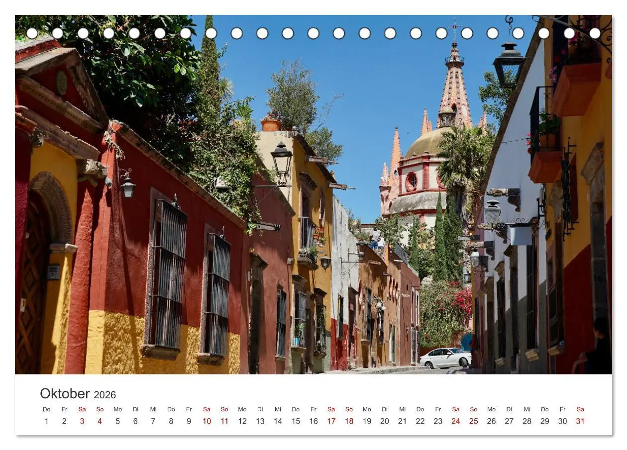 Bild: 9783457612118 | Mexiko - Eine Reise durch ein farbenfrohes Land. (Tischkalender...