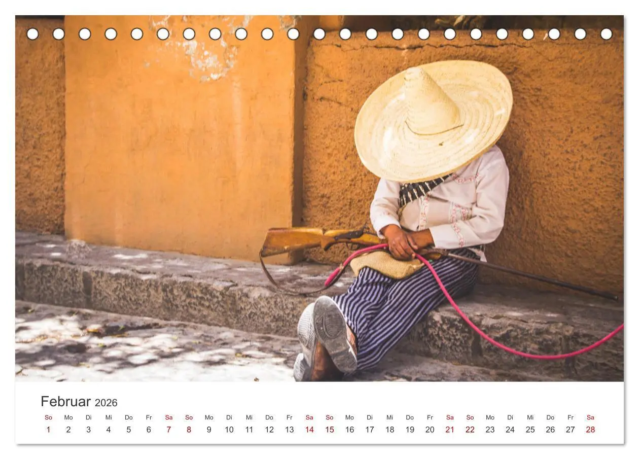 Bild: 9783457612118 | Mexiko - Eine Reise durch ein farbenfrohes Land. (Tischkalender...