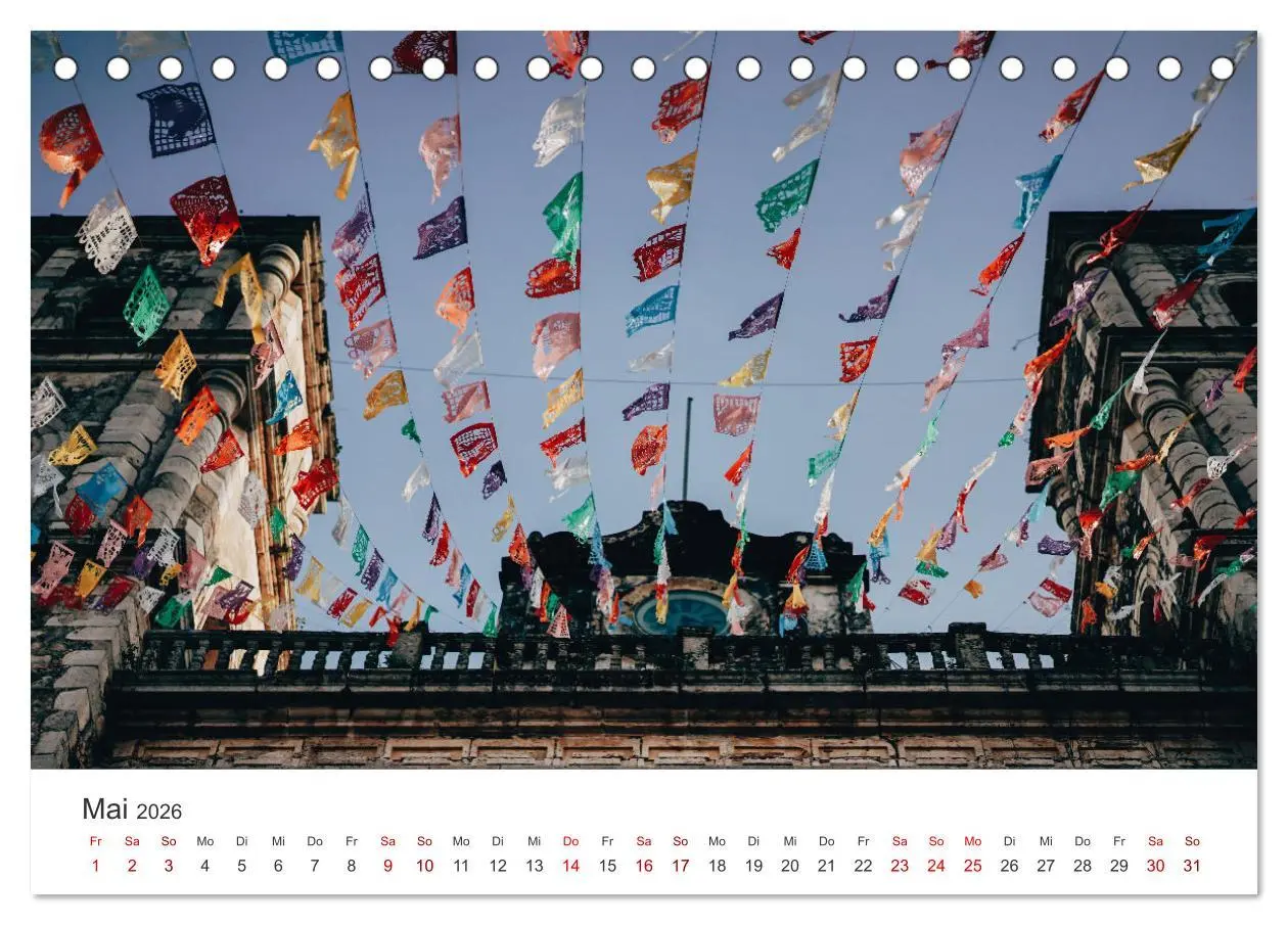 Bild: 9783457612118 | Mexiko - Eine Reise durch ein farbenfrohes Land. (Tischkalender...