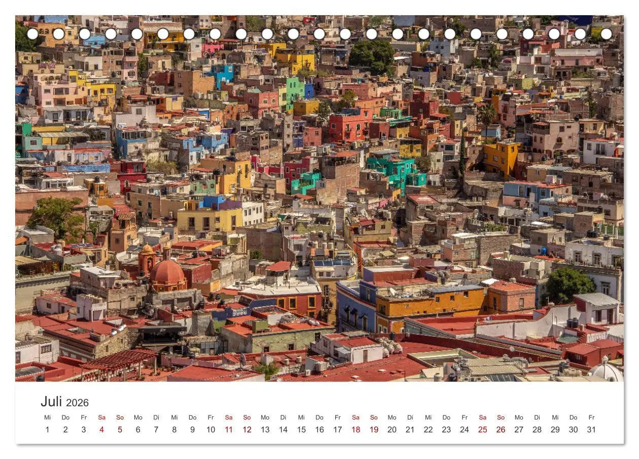 Bild: 9783457612118 | Mexiko - Eine Reise durch ein farbenfrohes Land. (Tischkalender...