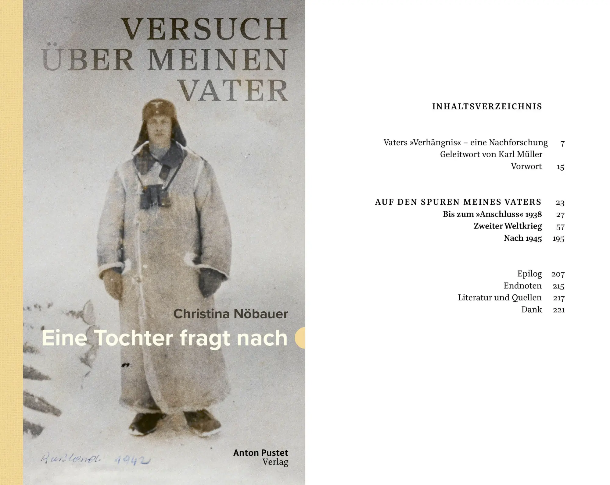 Bild: 9783702512118 | Versuch über meinen Vater | Eine Tochter fragt nach | Nöbauer | Buch