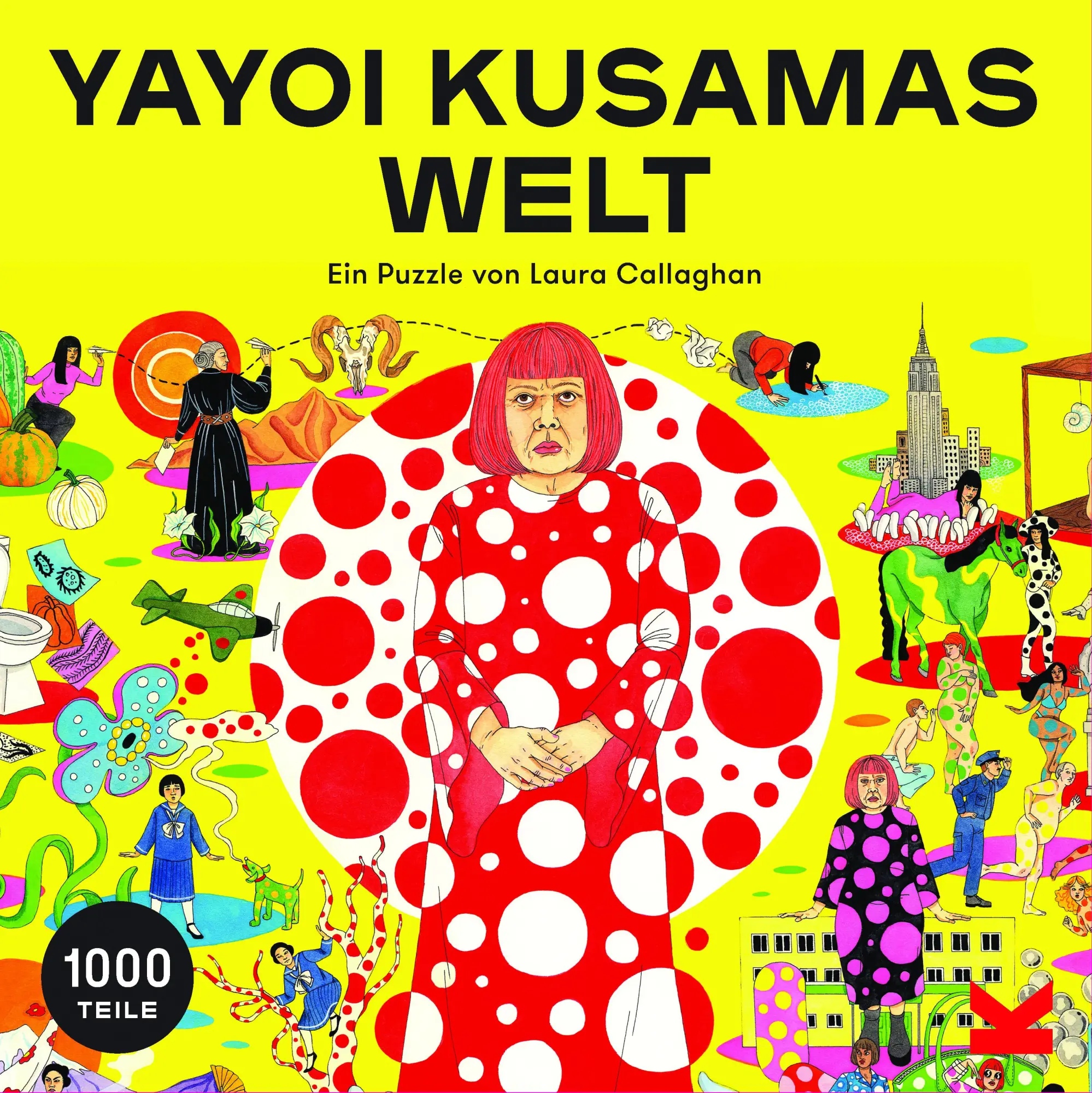Cover: 9783962442118 | Yayoi Kusamas Welt | Ein Puzzle | Hettie Judah | Spiel | Deutsch
