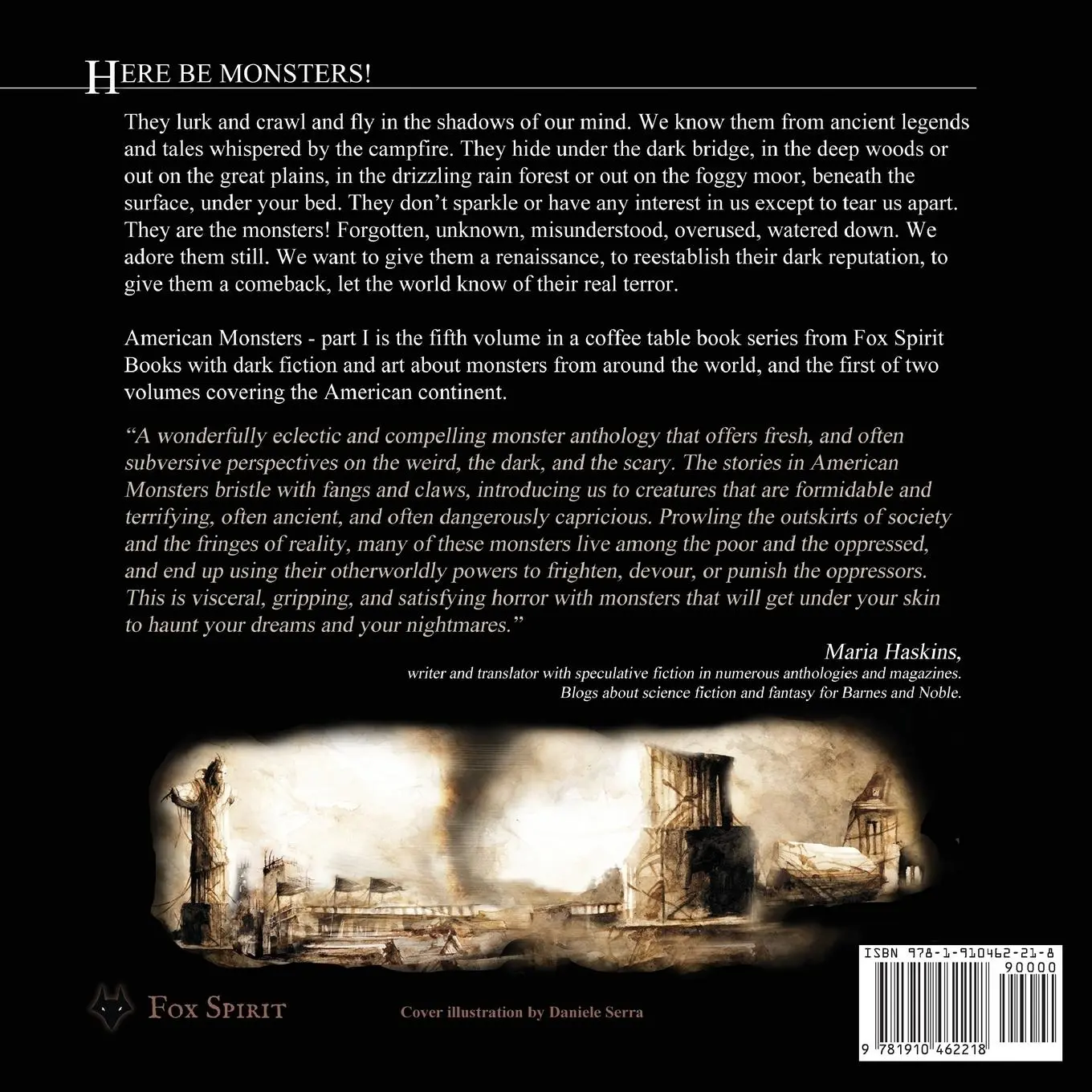 Rückseite: 9781910462218 | American Monsters Part One | Liliana Colanzi (u. a.) | Taschenbuch
