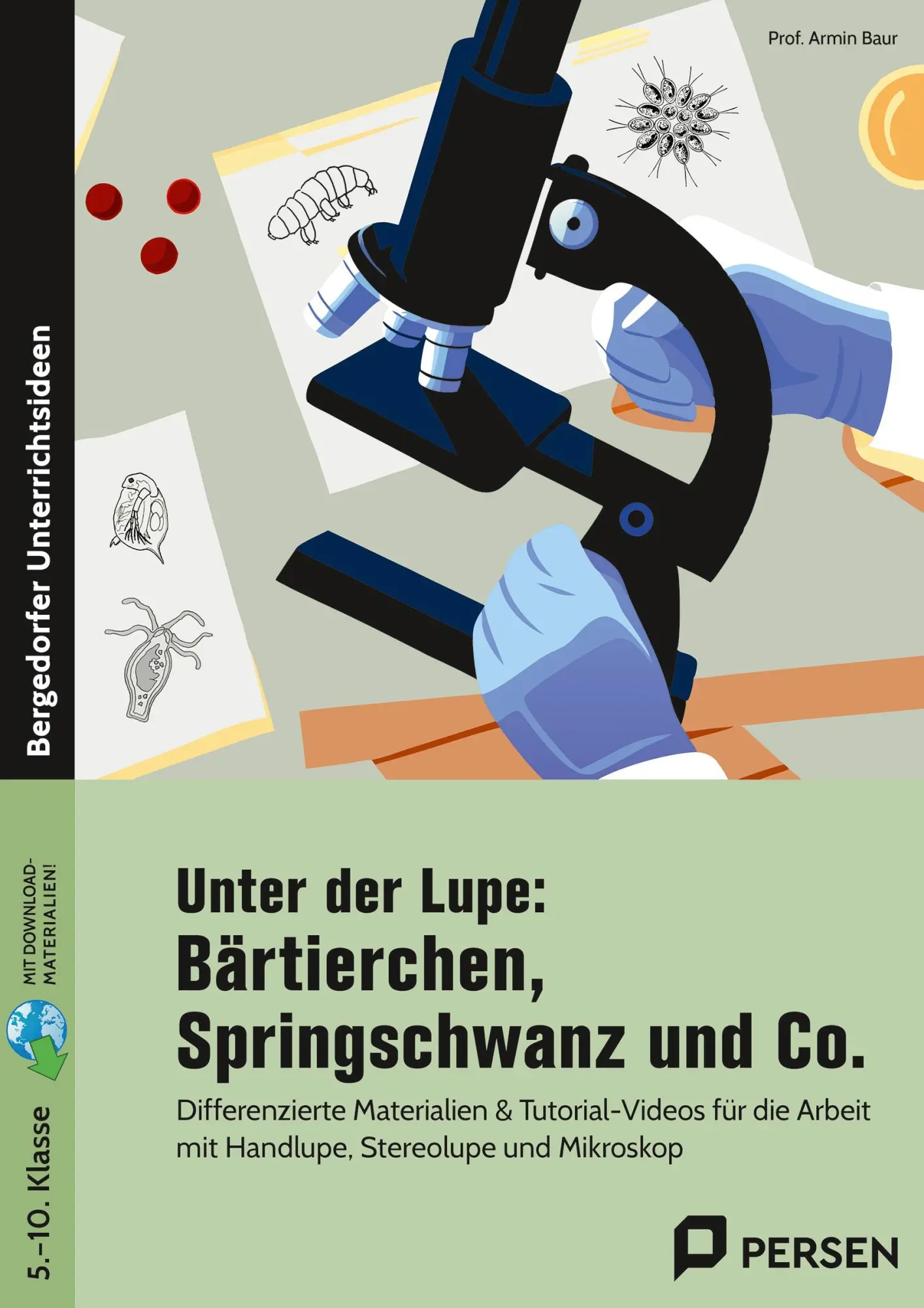 Cover: 9783403212218 | Unter der Lupe: Bärtierchen, Springschwanz und Co. | Armin Baur | 2025
