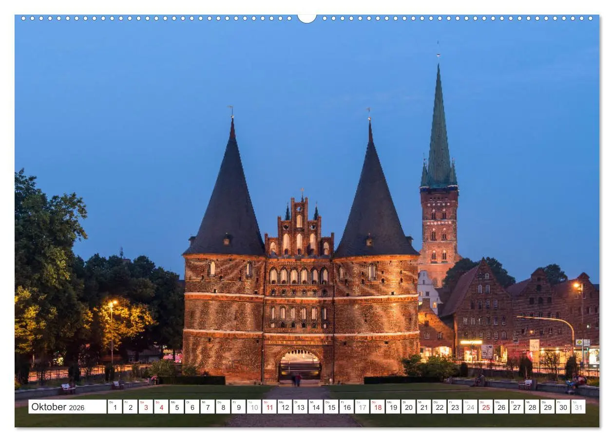 Bild: 9783457392218 | Schleswig-Holstein - Hansestadt Lübeck (Wandkalender 2026 DIN A2...