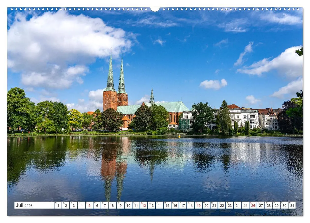 Bild: 9783457392218 | Schleswig-Holstein - Hansestadt Lübeck (Wandkalender 2026 DIN A2...