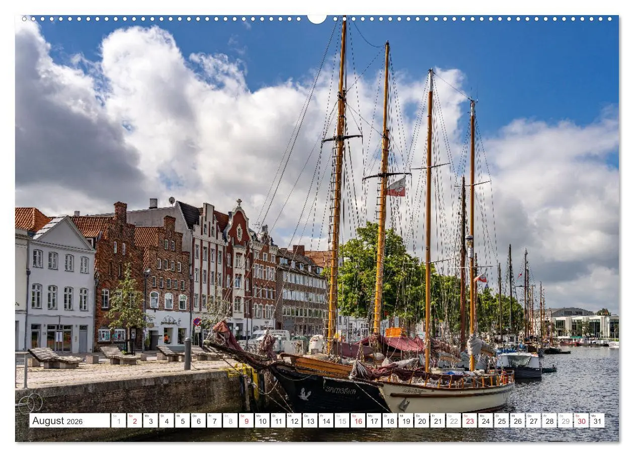Bild: 9783457392218 | Schleswig-Holstein - Hansestadt Lübeck (Wandkalender 2026 DIN A2...
