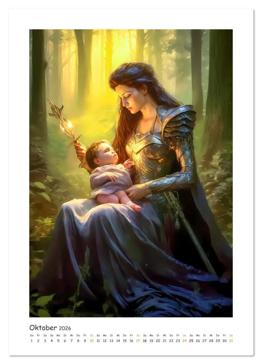 Bild: 9783516312218 | Die Drachenschlacht (Wandkalender 2026 DIN A4 hoch), CALVENDO...