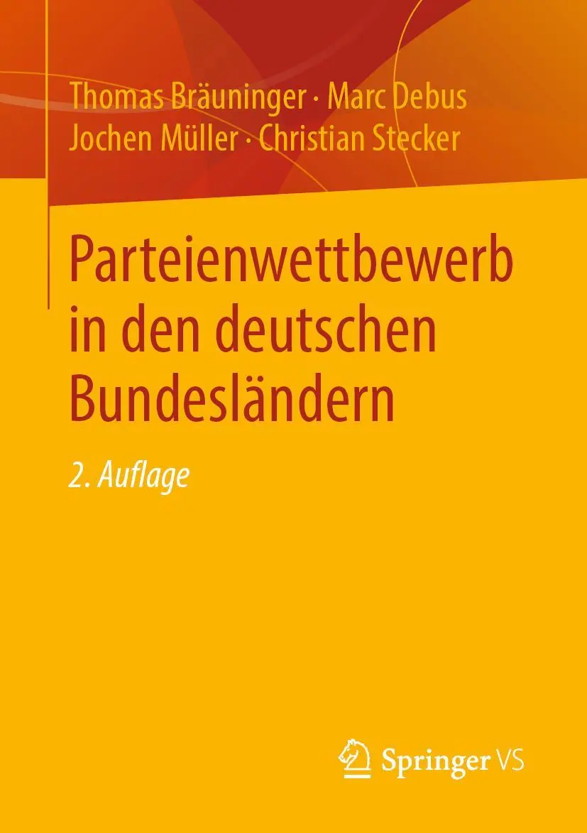 Cover: 9783658292218 | Parteienwettbewerb in den deutschen Bundesländern | Bräuninger (u. a.)