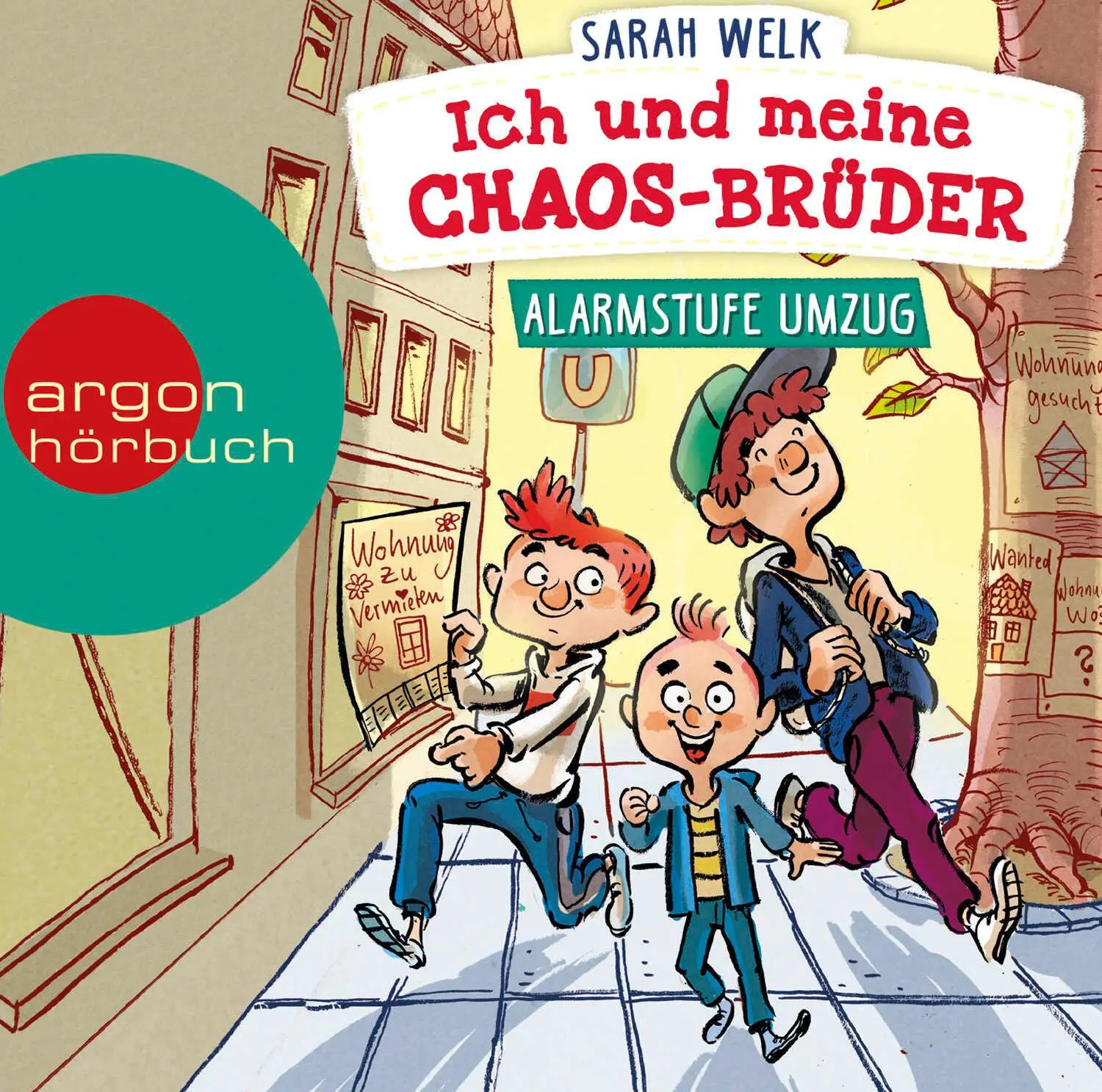 Cover: 9783839842218 | Ich und meine Chaos-Brüder - Alarmstufe Umzug | Sarah Welk | Audio-CD
