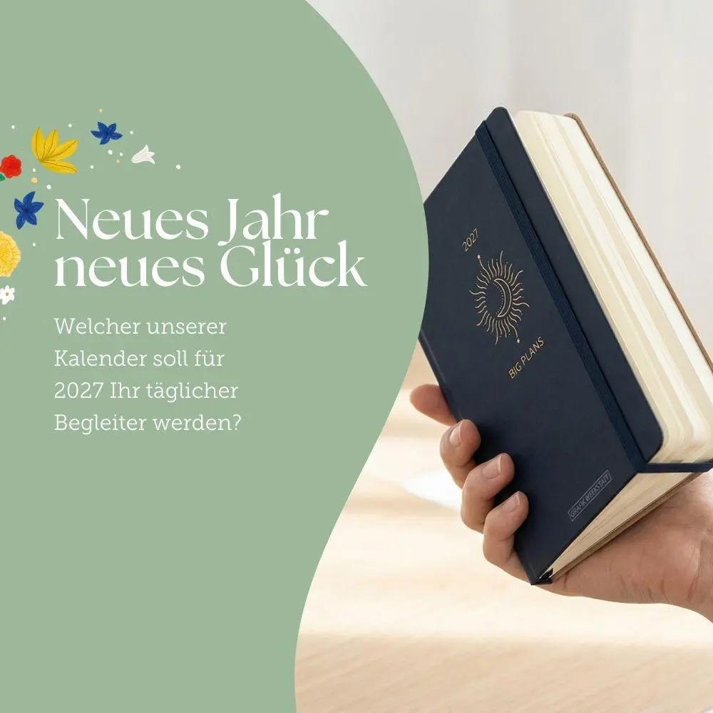 Bild: 9783986362218 | Terminplaner Lederlook 2027 Hellblau | Terminplaner Lederlook A6
