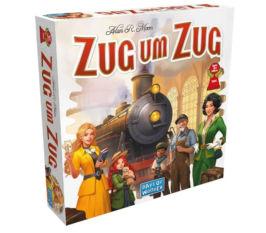 Cover: 824968072318 | Zug um Zug | Für 2 bis 5 Pioniere | Alan R. Moon | Spiel | 7231N