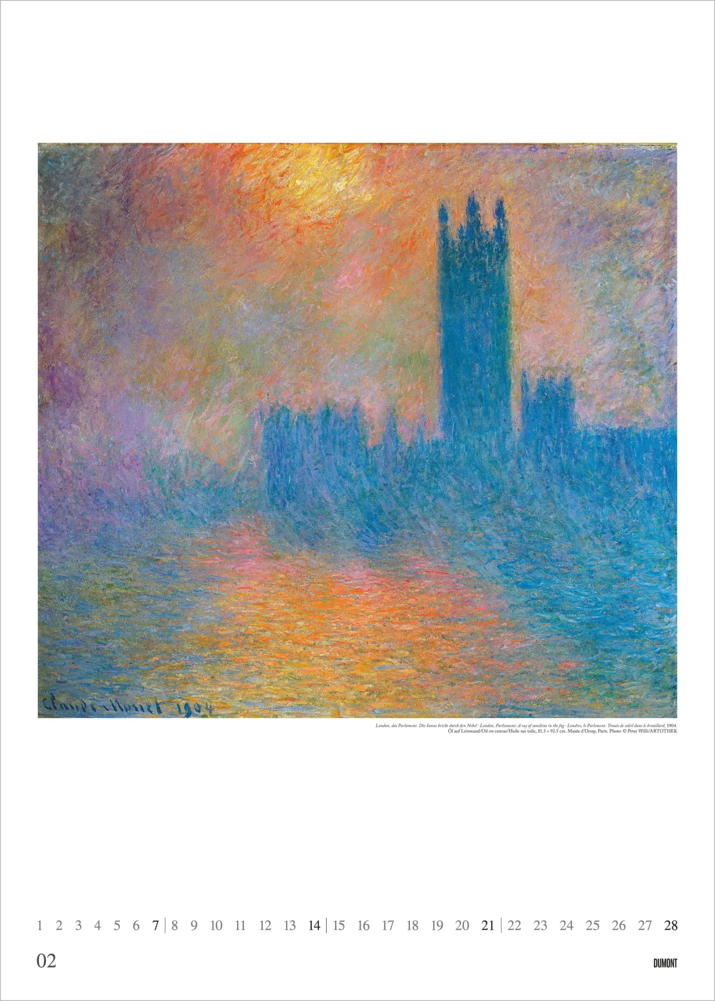 Bild: 4069095012318 | Claude Monet 2027 | Neumann Verlage GmbH &amp; Co KG | Kalender | 14 S.