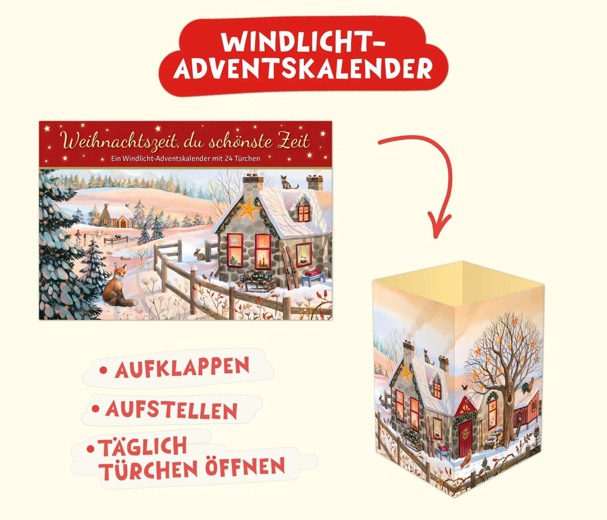 Bild: 4280000572318 | Weihnachtszeit, du schönste Zeit | Miriam Fritz | Kalender | 4 S.