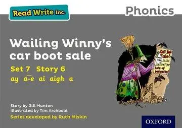 Cover: 9780198372318 | Read Write Inc. Phonics: Wailing Winny's Car Boot Sale (Grey Set 7...