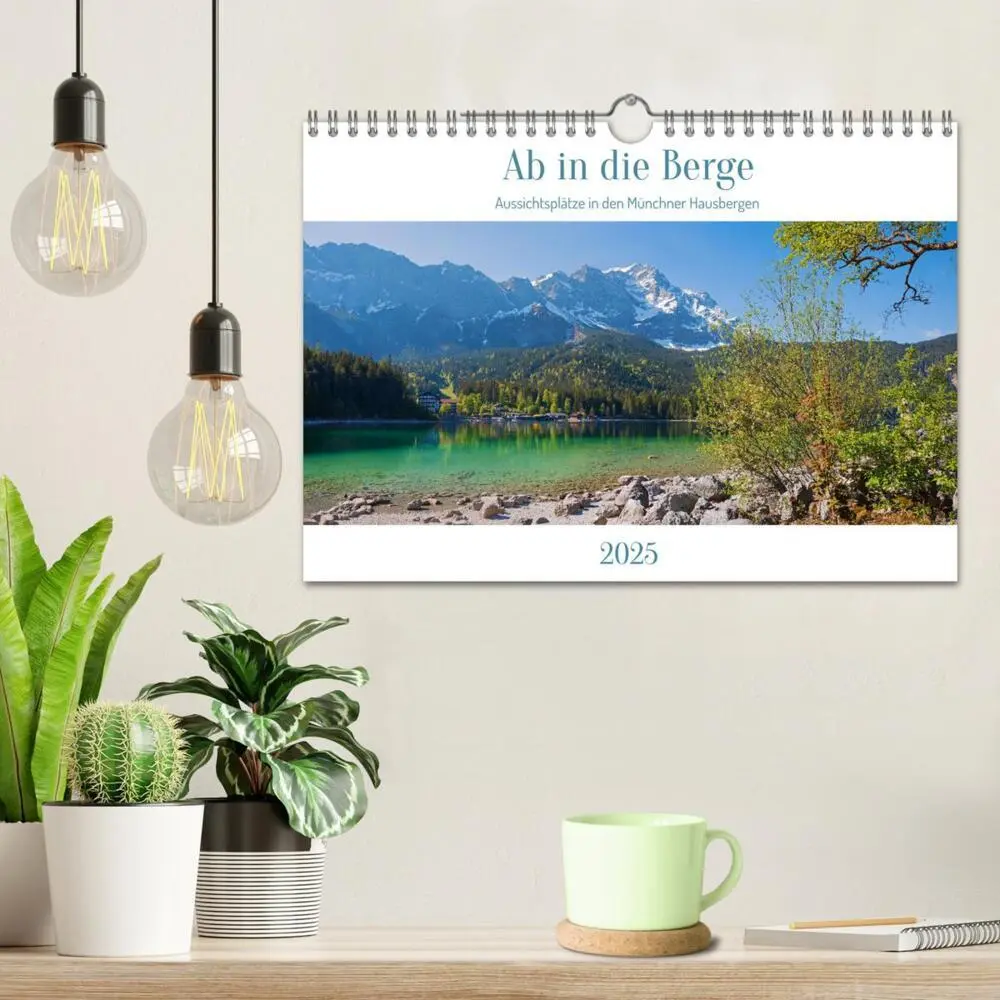 Bild: 9783435122318 | Ab in die Berge 2025 - Aussichtsplätze in den Münchner Hausbergen...