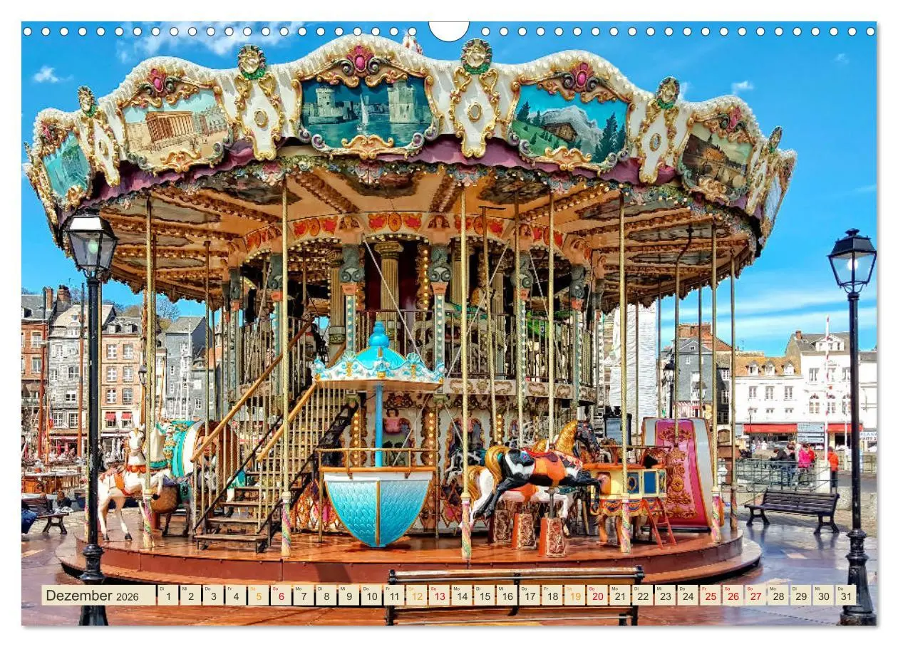 Bild: 9783457832318 | Honfleur - Bezauberndes Frankreich (Wandkalender 2026 DIN A3 quer),...
