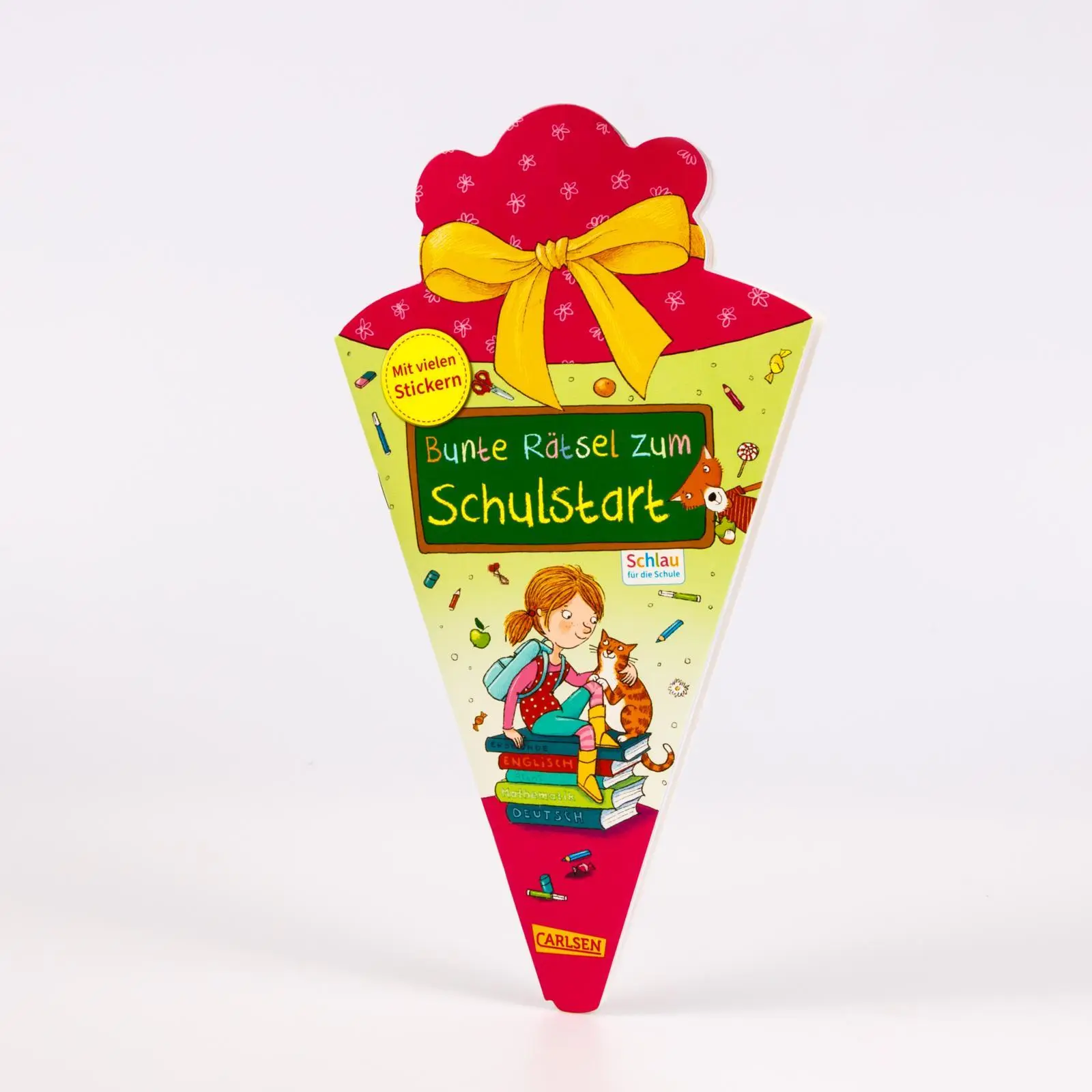 Bild: 9783551192318 | Schlau für die Schule: Bunte Rätsel zum Schulstart (Schultüte 2025...